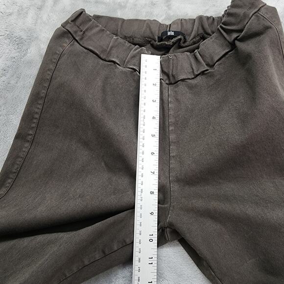 Jarbo Pant Womens Size 34 US 4 Gray Brown Pull On Skinny Ankle Back Seam Stretch - Picture 6 of 9